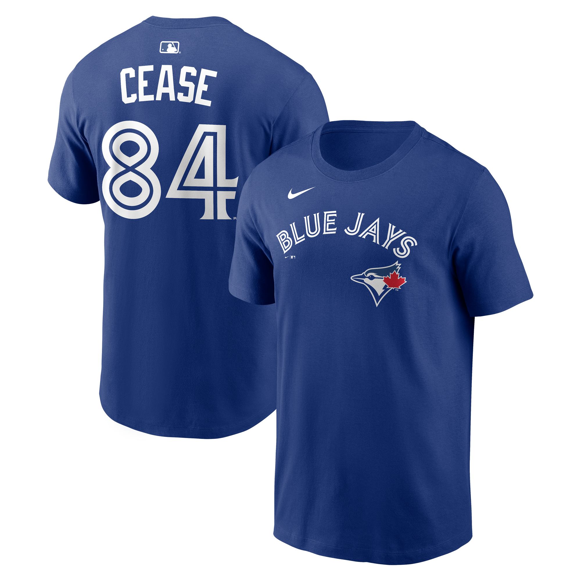 Men's Nike Dylan Cease Royal Toronto Blue Jays Name & Number T-Shirt
