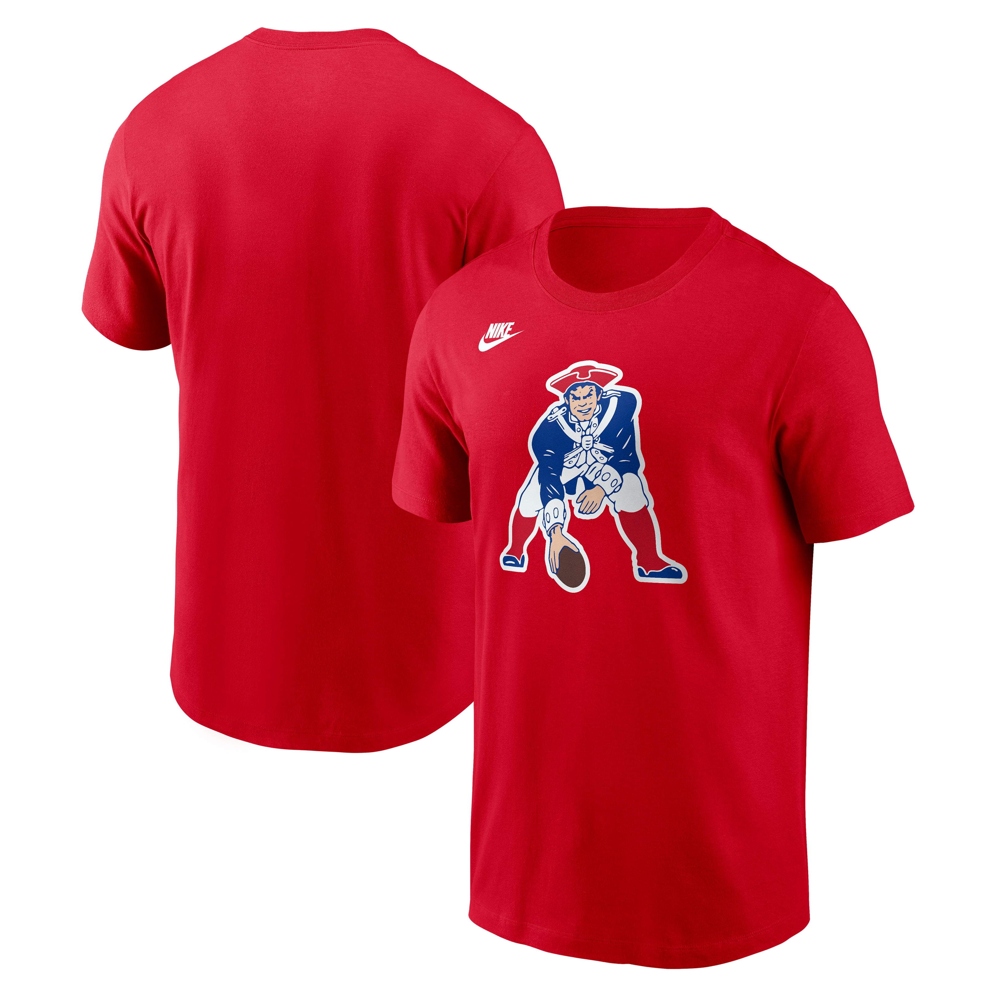 Men’s Nike Red New England Patriots Pat Patriot Club T-Shirt