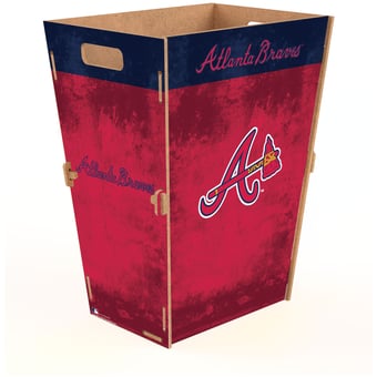 Atlanta Braves Large Team Trash Kit