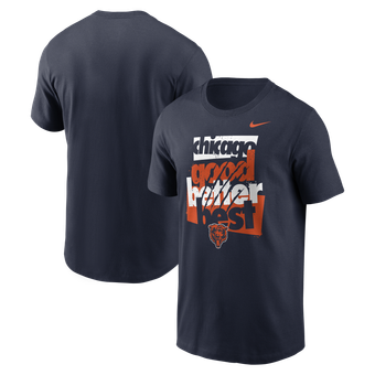 Men's Nike Navy Chicago Bears Local Phrase Club T-Shirt