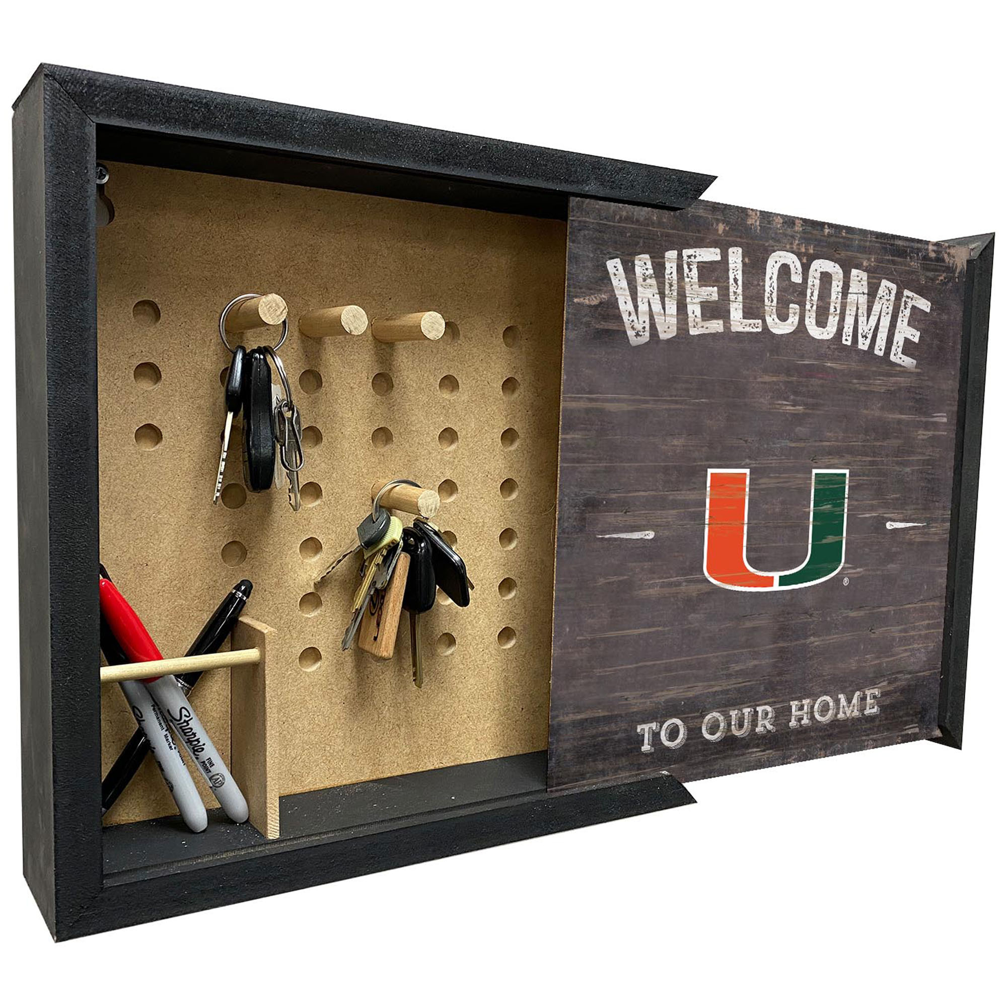 Miami Hurricanes 12" x 12" Concealment Case