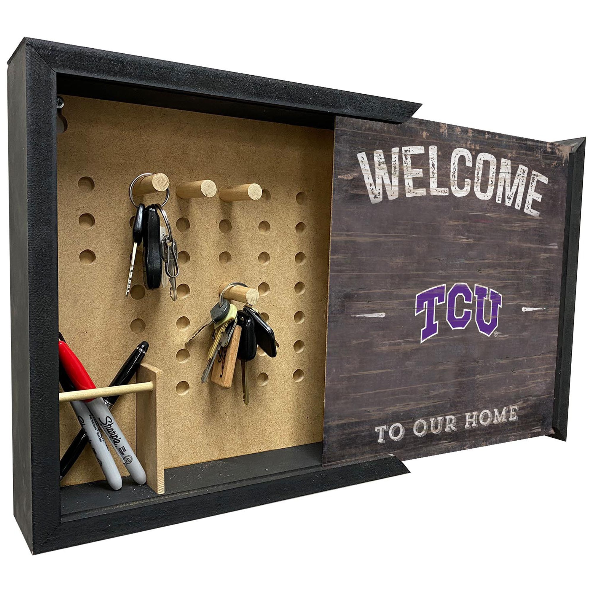 TCU Horned Frogs 12" x 12" Concealment Case