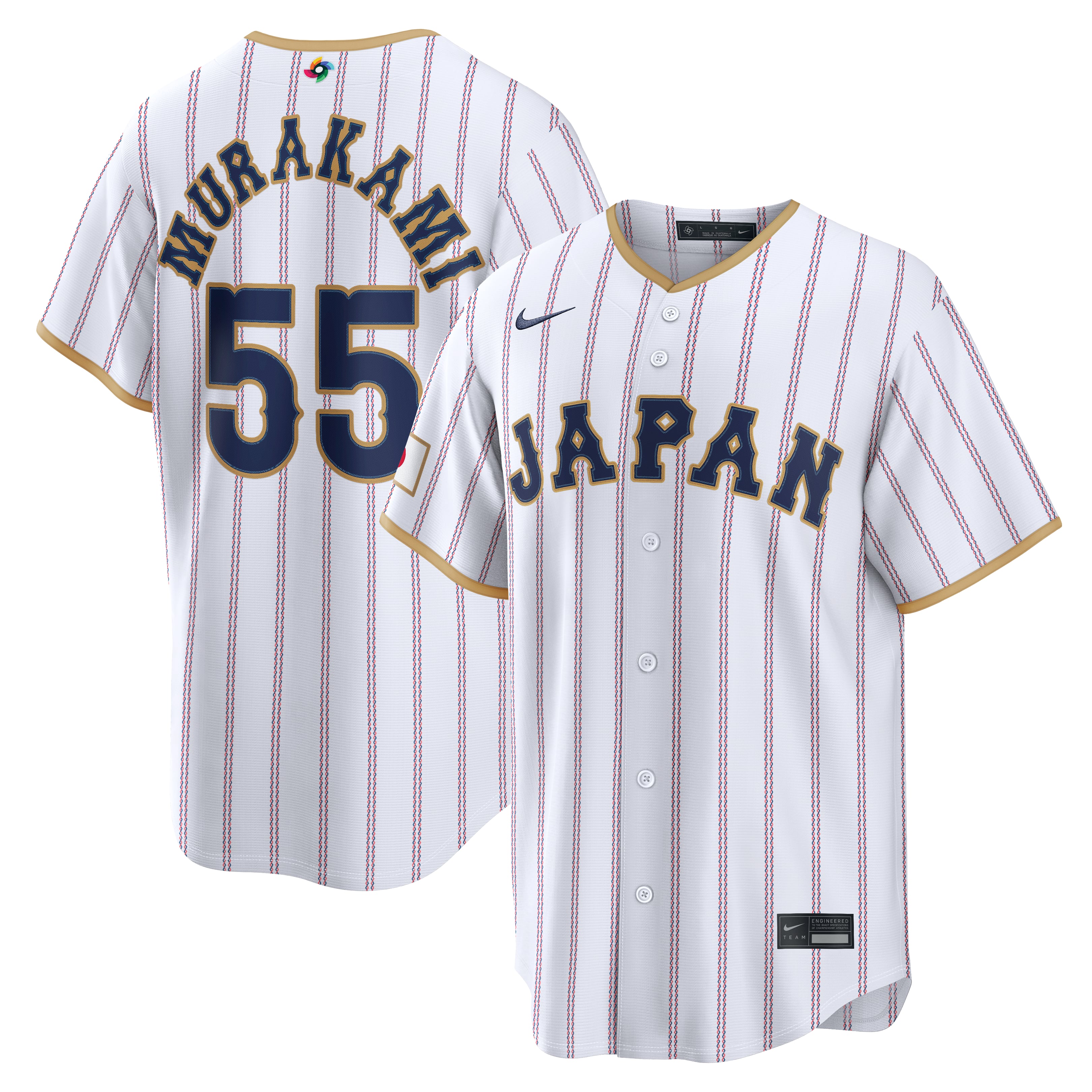Men's Nike Munetaka Murakami White Japan Baseball 2026 World Baseball Classic Home Stadium Jersey