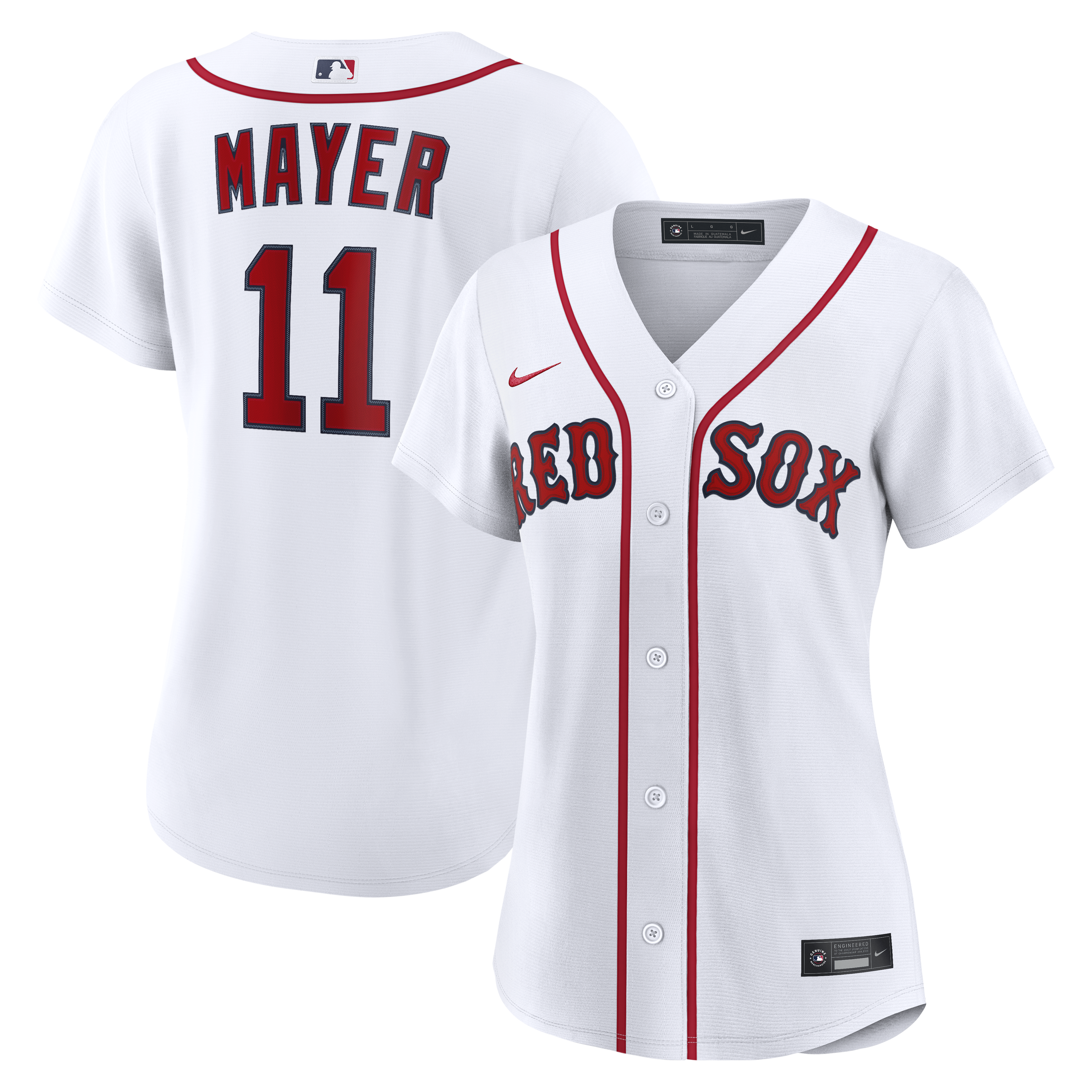 Women's Nike Marcelo Mayer White Boston Red Sox Home Replica Jersey