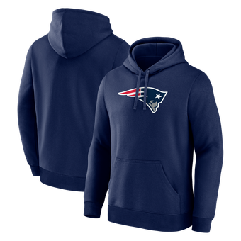 Men's Logo Athletic Navy New England Patriots Primary Logo Hoodie