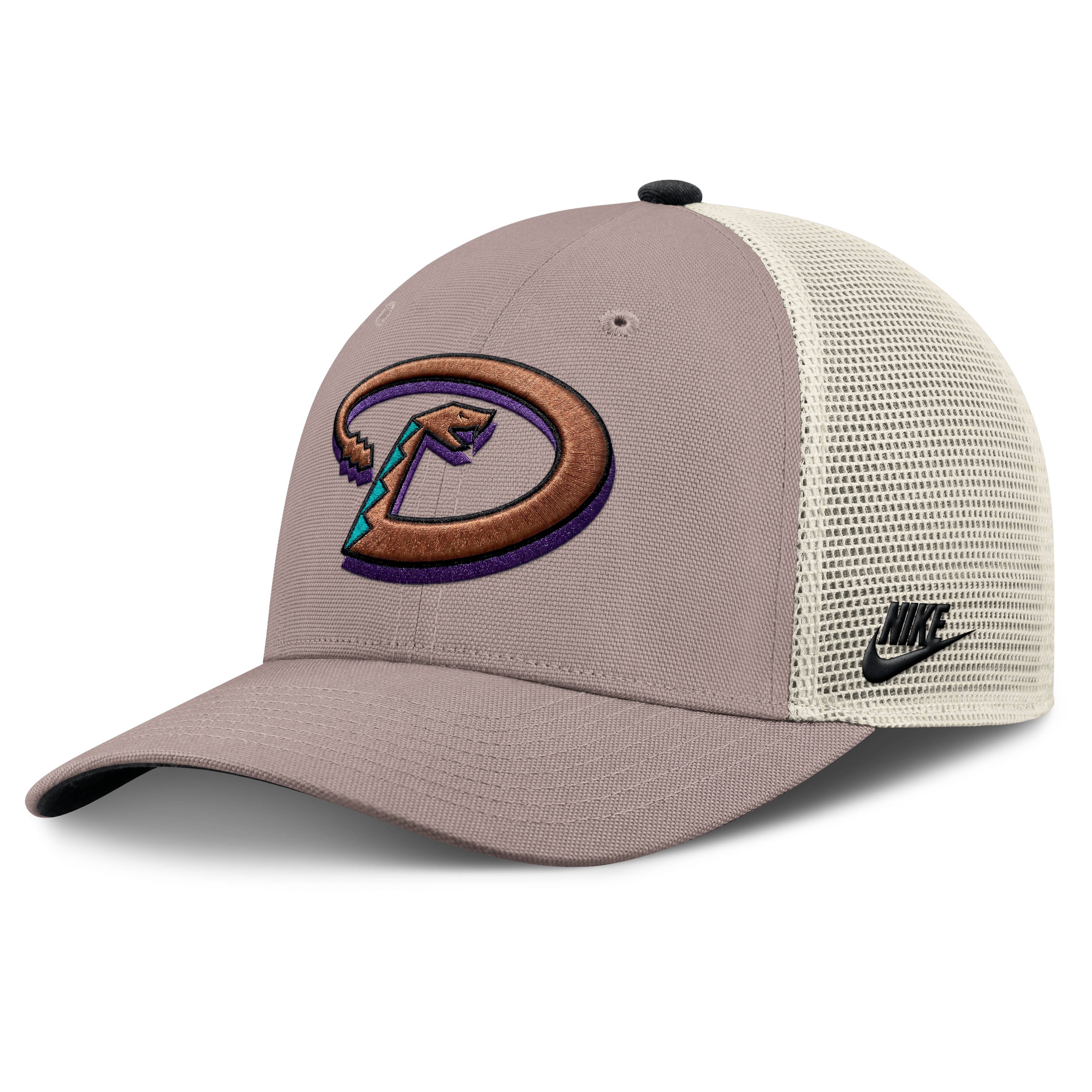 Men's Nike Khaki Arizona Diamondbacks Rise Adjustable Trucker Hat