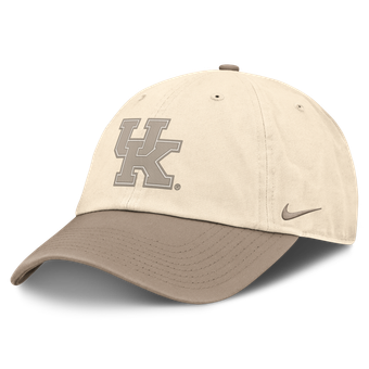 Men's Nike Natural/Khaki Kentucky Wildcats Two-Tone Club Adjustable Hat