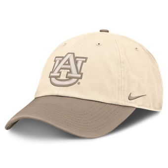 Men's Nike Natural/Khaki Auburn Tigers Two-Tone Club Adjustable Hat
