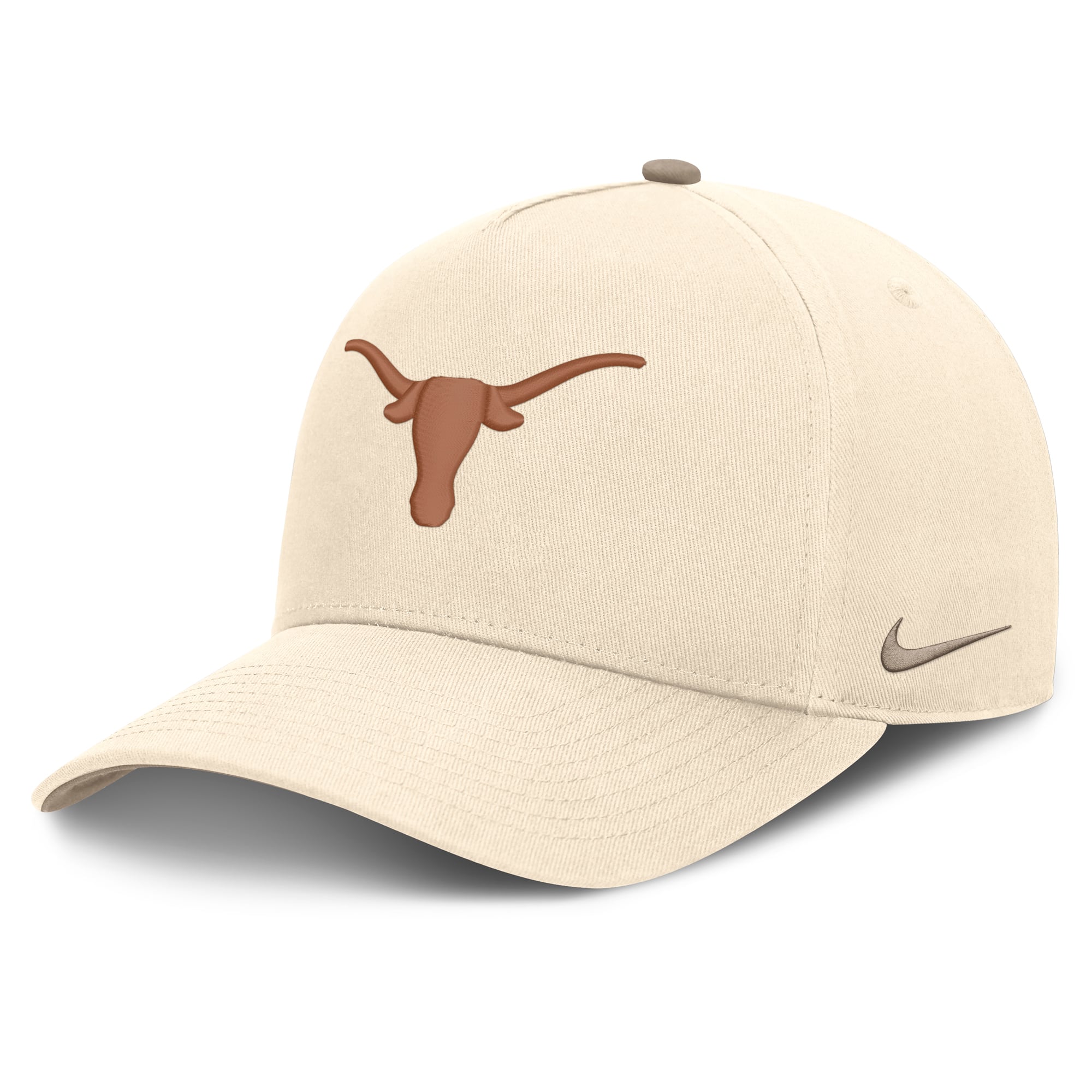 Men's Nike Natural Texas Longhorns Rise Adjustable Hat