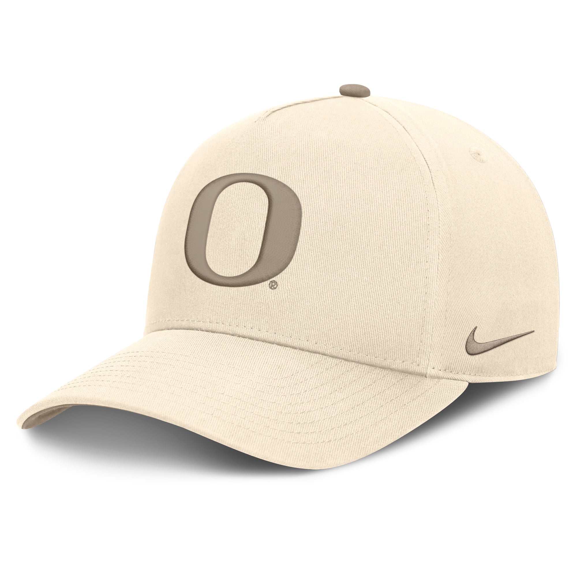Men's Nike Natural Oregon Ducks Rise Adjustable Hat