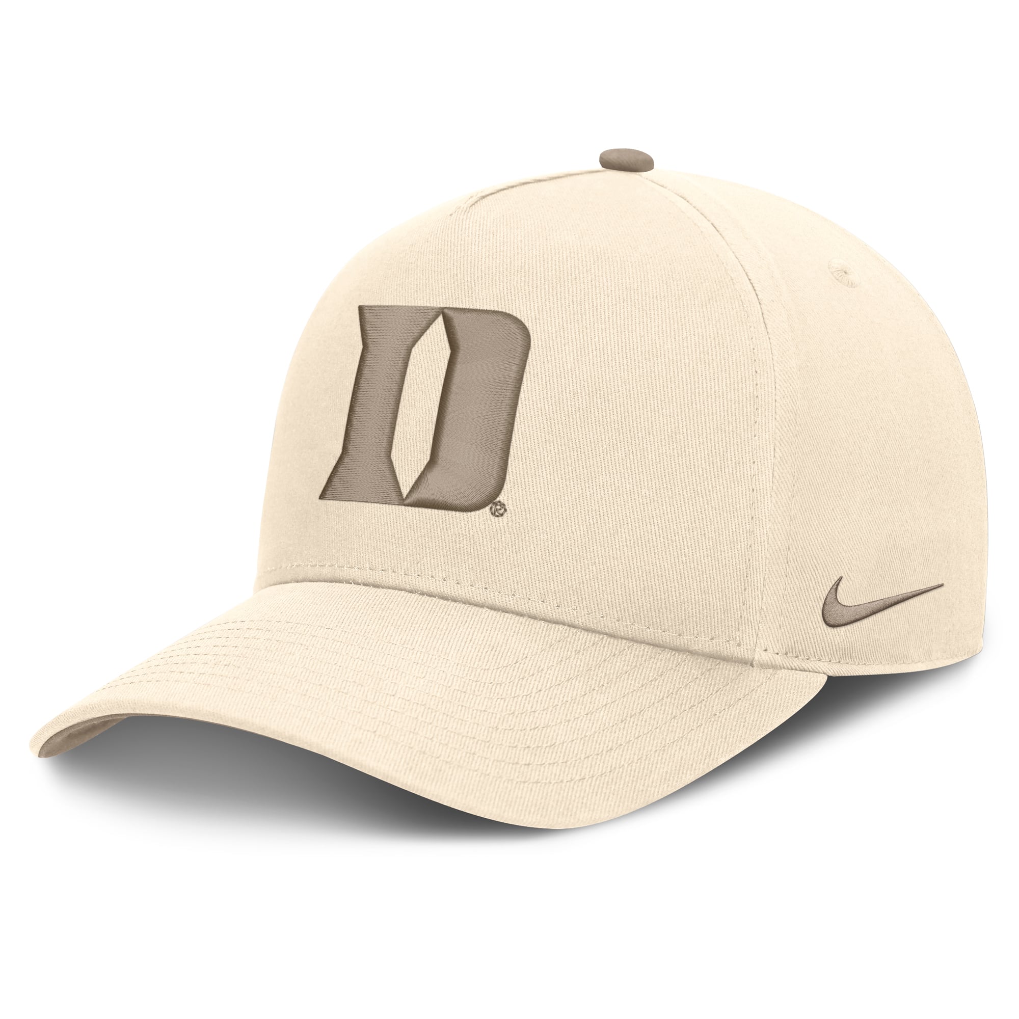 Men's Nike Natural Duke Blue Devils Rise Adjustable Hat