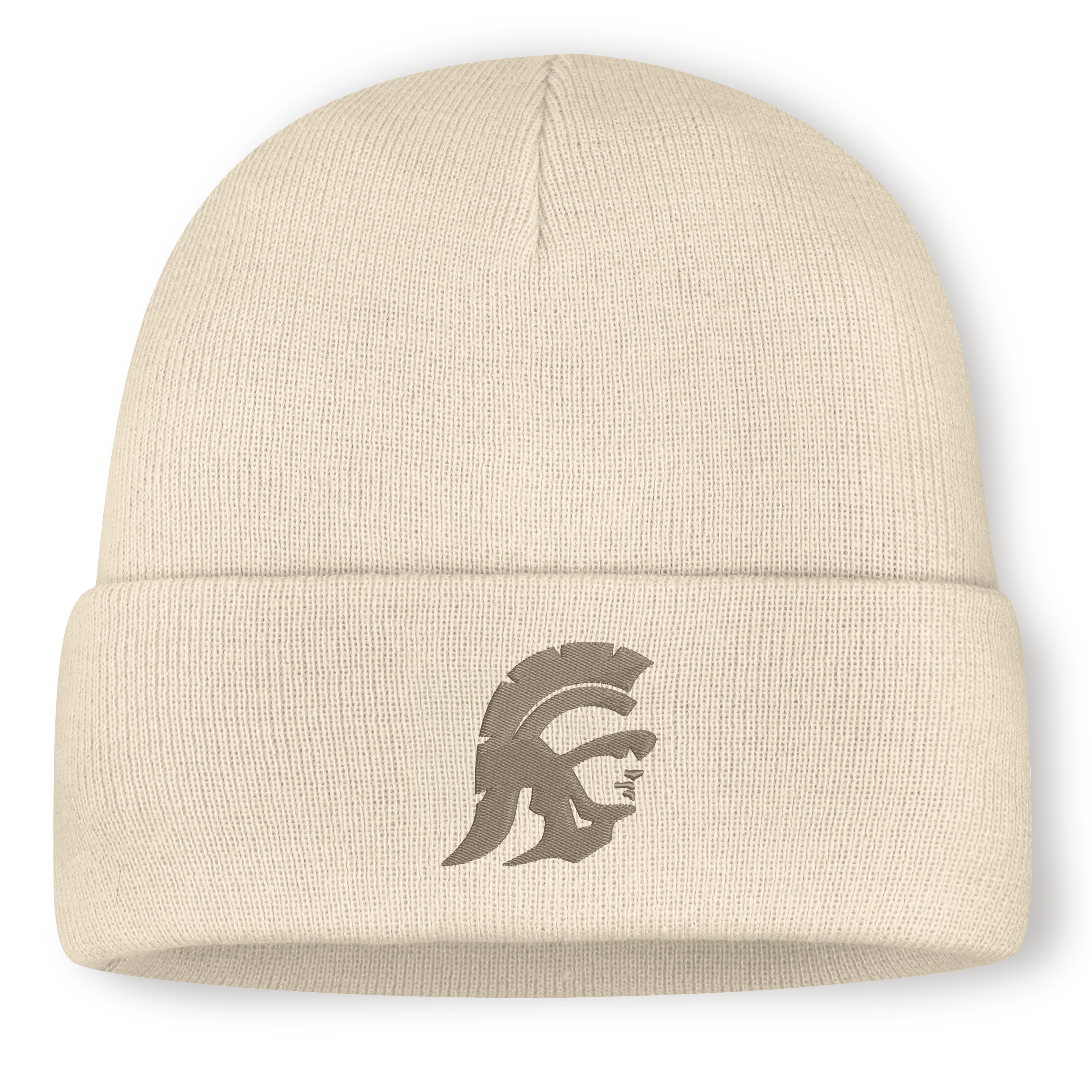 Men's Nike Natural USC Trojans Utility Cuffed Knit Hat