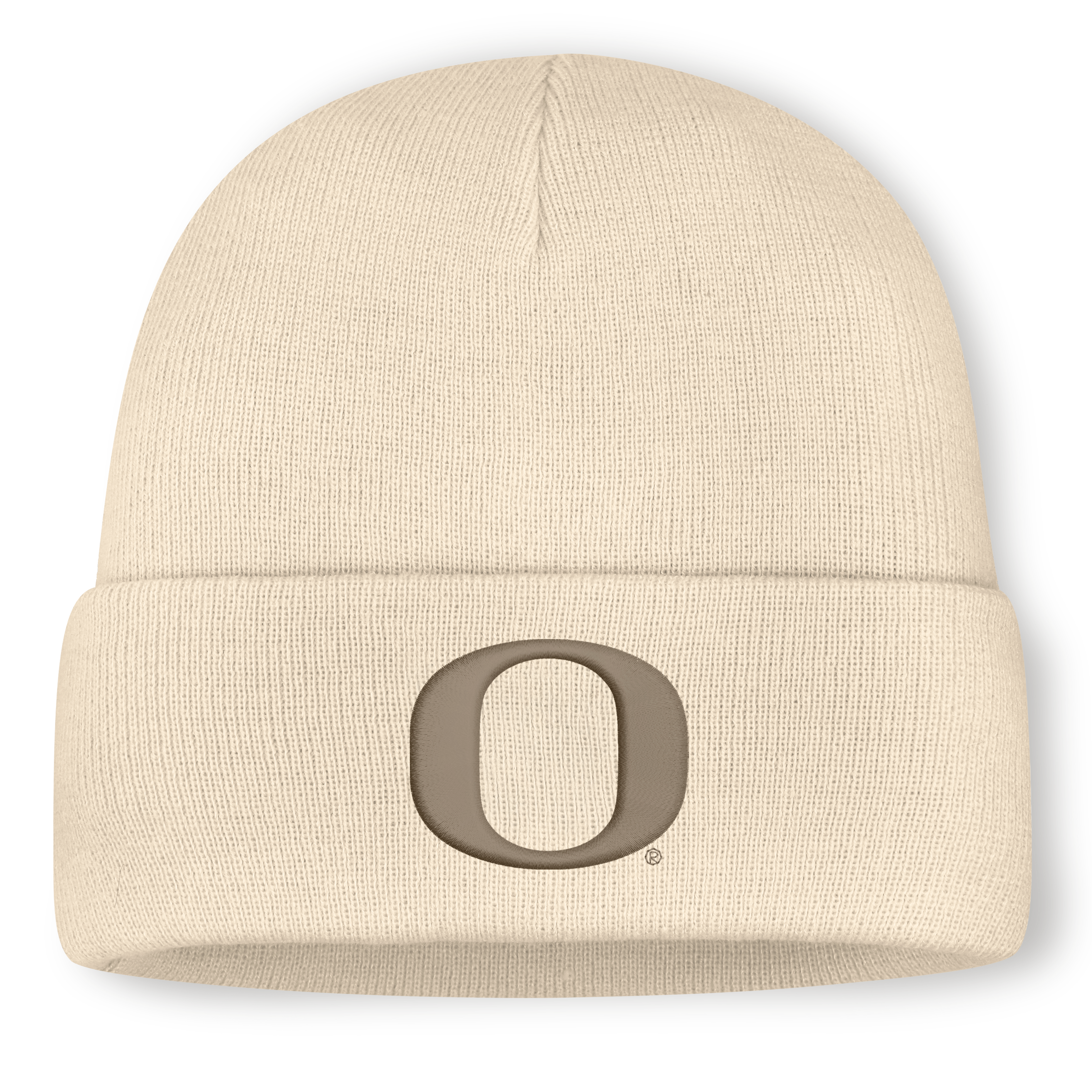 Men's Nike Natural Oregon Ducks Utility Cuffed Knit Hat