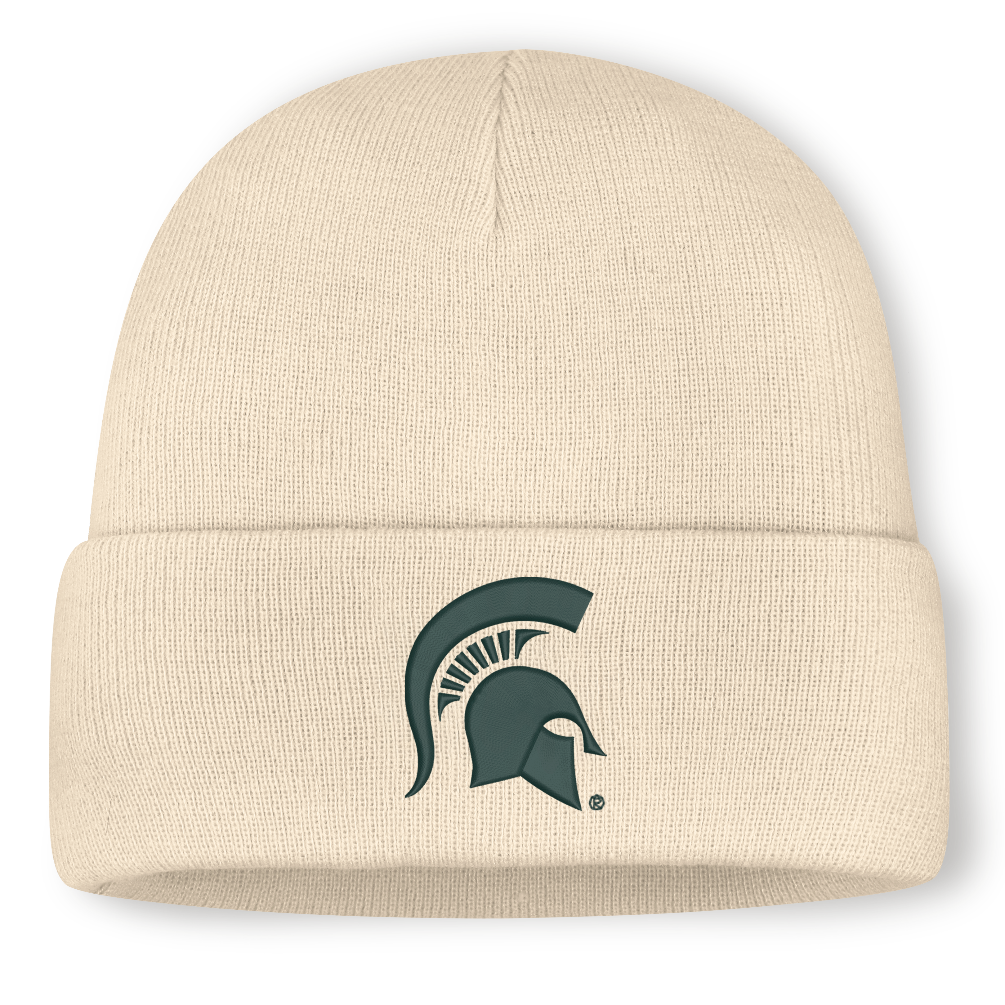 Men's Nike Natural Michigan State Spartans Utility Cuffed Knit Hat