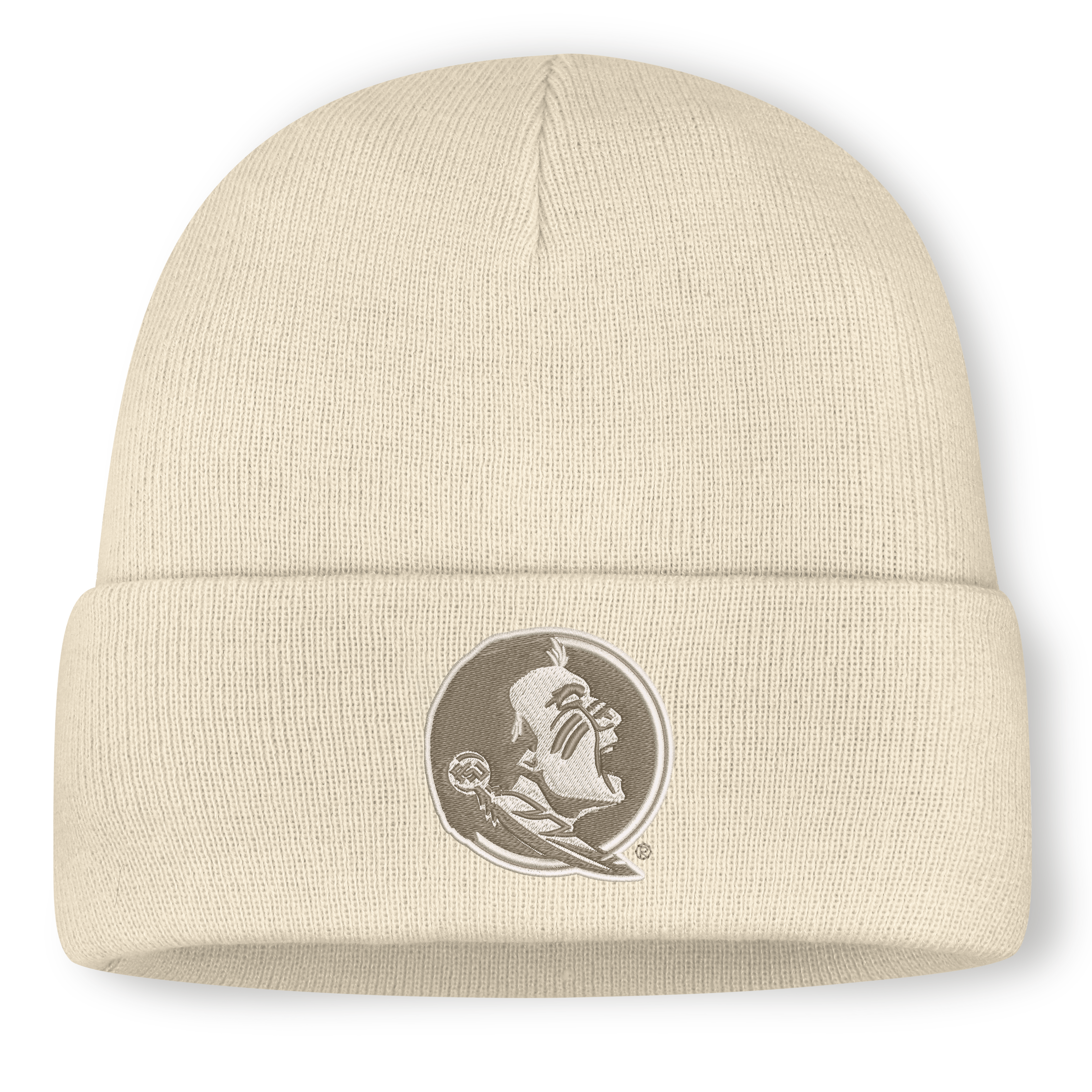 Men's Nike Natural Florida State Seminoles Utility Cuffed Knit Hat