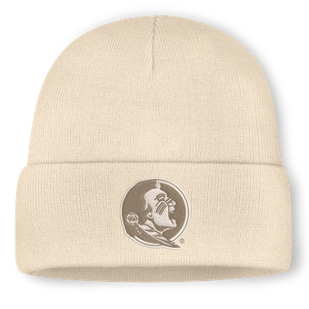 Men's Nike Natural Florida State Seminoles Utility Cuffed Knit Hat