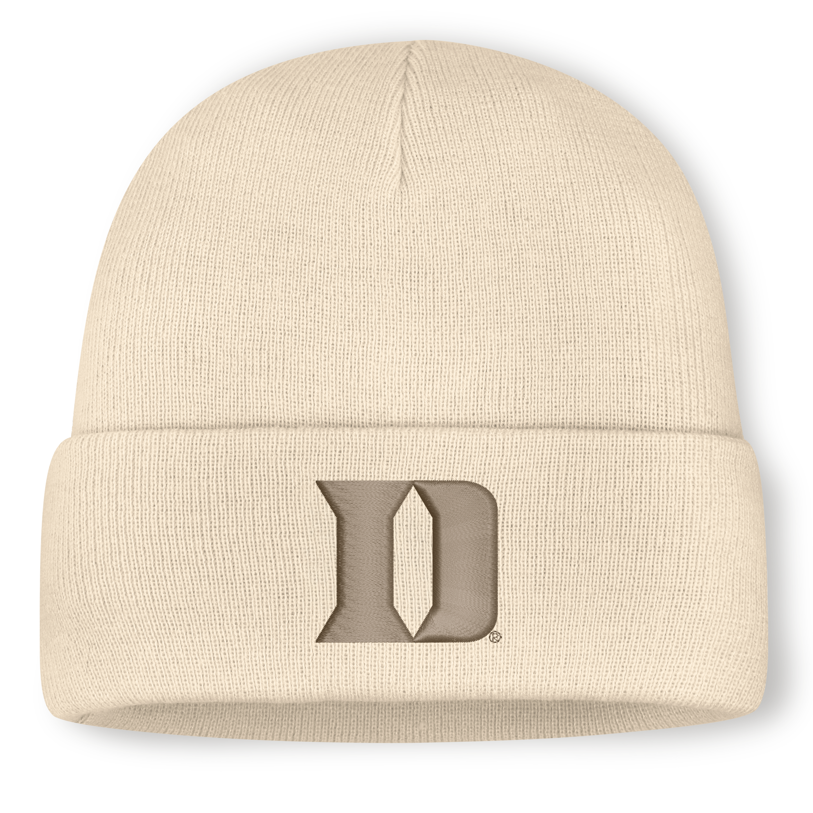 Men's Nike Natural Duke Blue Devils Utility Cuffed Knit Hat