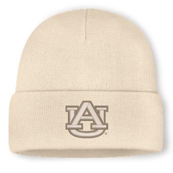 Men's Nike Natural Auburn Tigers Utility Cuffed Knit Hat