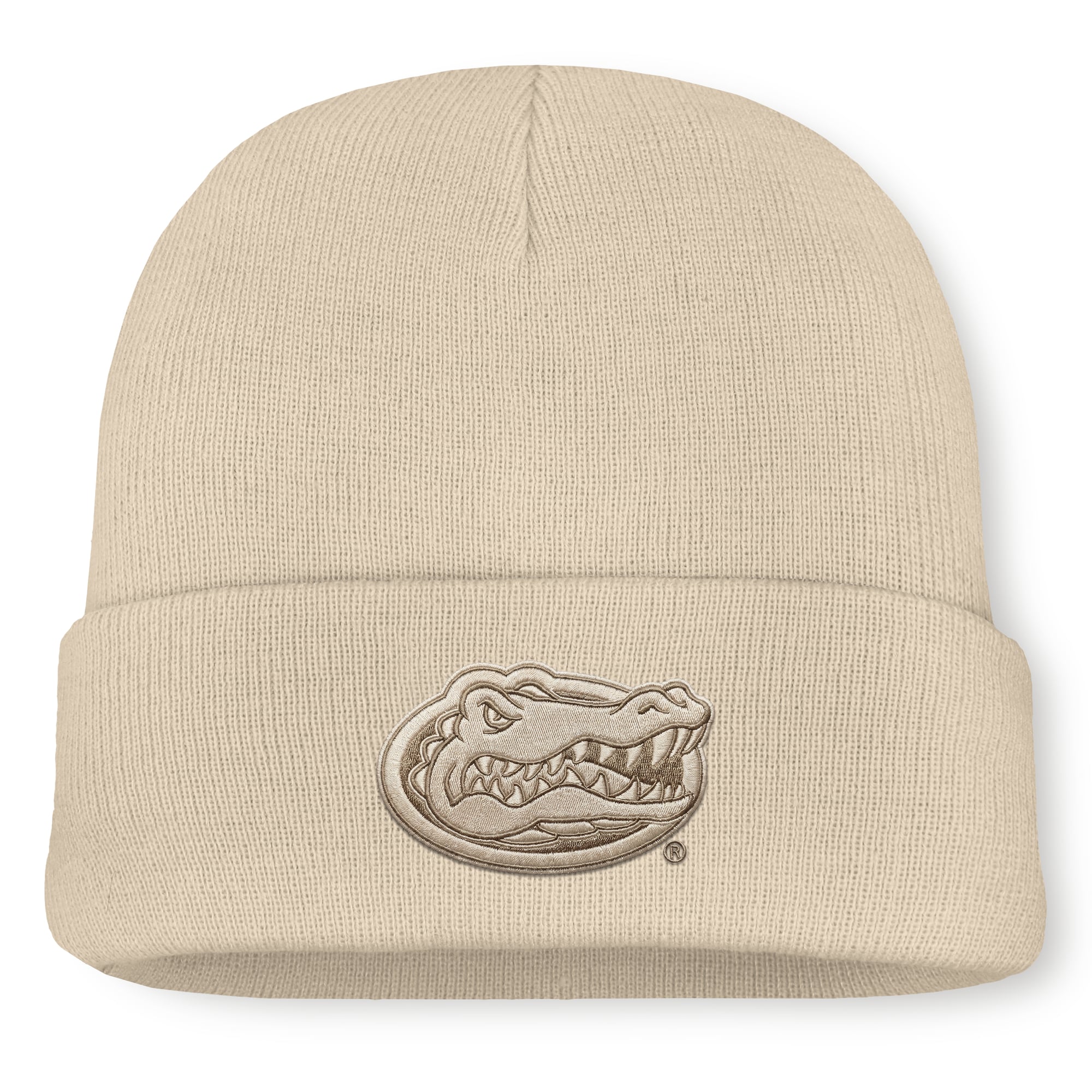 Men's Jordan Brand Natural Florida Gators Utility Cuffed Knit Hat