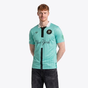 Men's Fanatics Turquoise New York Yankees Subway Series Fan Polo