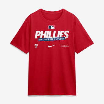 Men's Nike Red Philadelphia Phillies 2026 MLB Postseason Authentic Collection Legend Dri-FIT T-Shirt