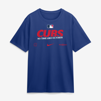 Men's Nike Royal Chicago Cubs 2026 MLB Postseason Authentic Collection Legend Dri-FIT T-Shirt
