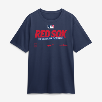 Men's Nike Navy Boston Red Sox 2026 MLB Postseason Authentic Collection Legend Dri-FIT T-Shirt