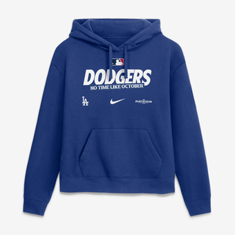 Women's Nike Royal Los Angeles Dodgers 2026 MLB Postseason Authentic Collection Hoodie