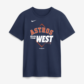 Men's Nike Navy Houston Astros 2026 AL West Division Champions T-Shirt