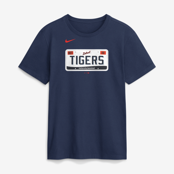Men's Nike  Navy Detroit Tigers Local T-Shirt