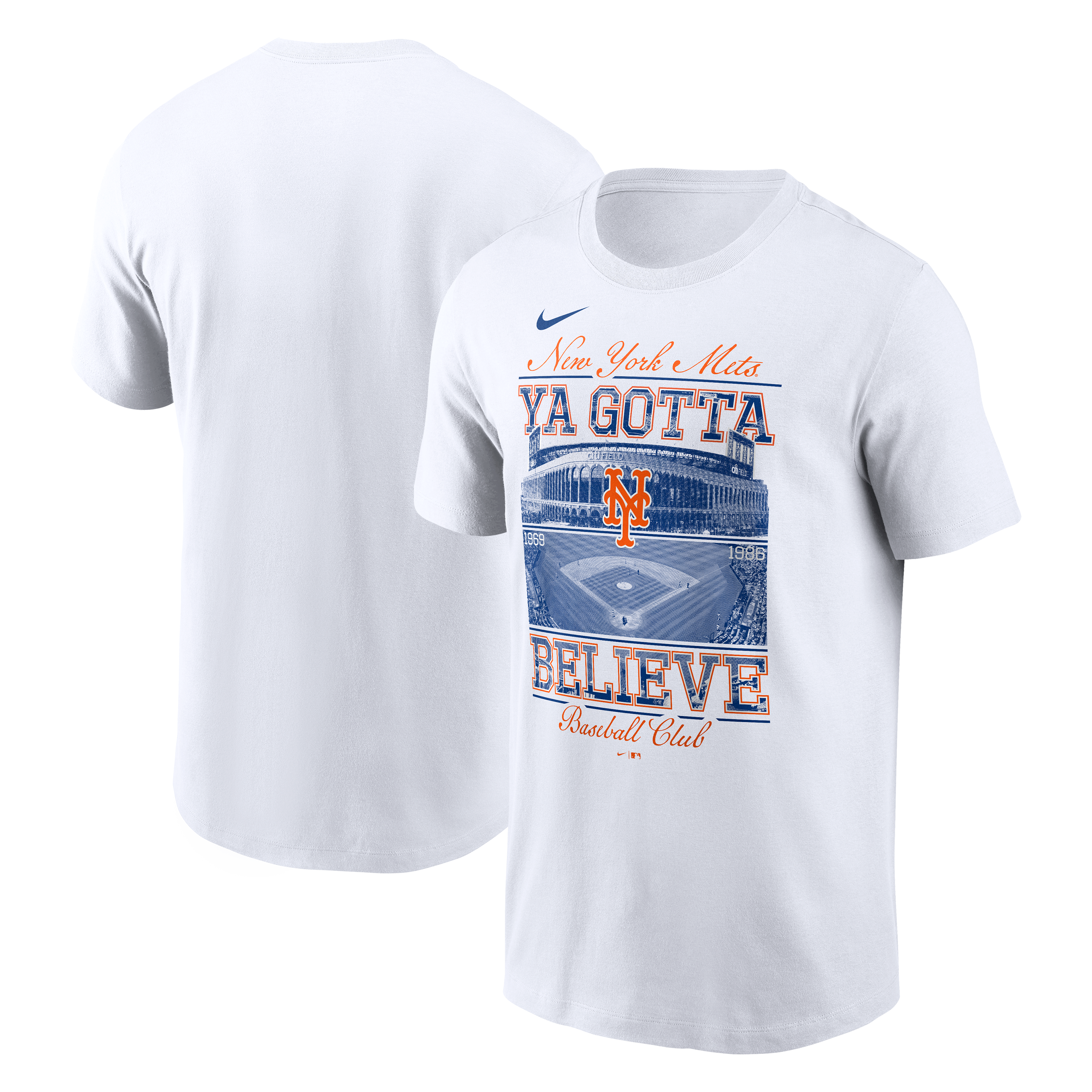 Men's Nike  White New York Mets Local T-Shirt