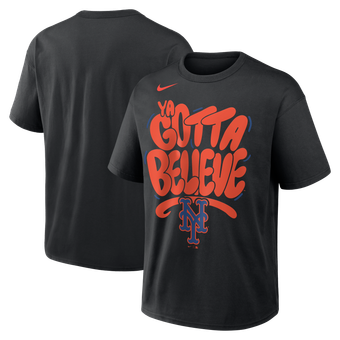 Men's Nike Black New York Mets Graffiti Local Max90 T-Shirt