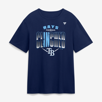 Men's Navy Tampa Bay Rays 2026 MLB Postseason Locker Room T-Shirt