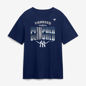 Men's Navy New York Yankees 2026 MLB Postseason Locker Room T-Shirt