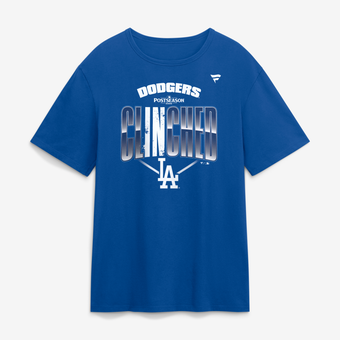 Men's Royal Los Angeles Dodgers 2026 MLB Postseason Locker Room T-Shirt