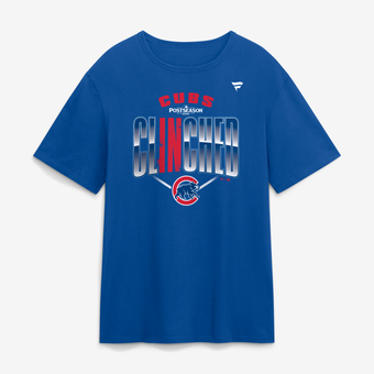 Men's Royal Chicago Cubs 2026 MLB Postseason Locker Room T-Shirt