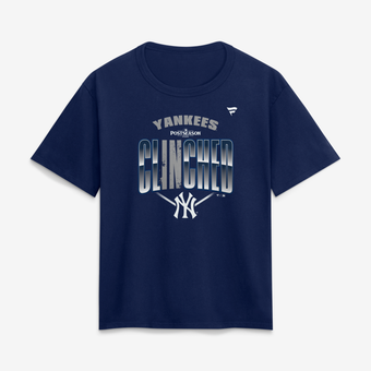 Women's Fanatics Navy New York Yankees 2026 MLB Postseason Locker Room T-Shirt