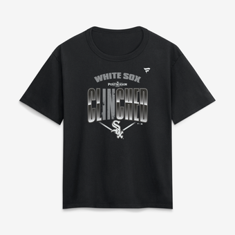Women's Fanatics Black Chicago White Sox 2026 MLB Postseason Locker Room T-Shirt