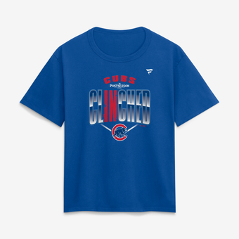 Women's Fanatics Royal Chicago Cubs 2026 MLB Postseason Locker Room T-Shirt