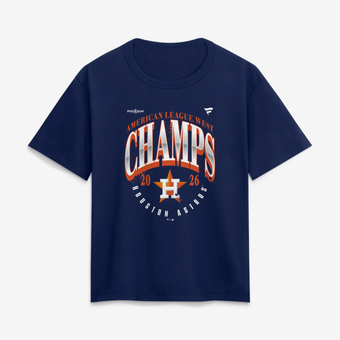 Women's Fanatics Navy Houston Astros 2026 AL West Division Champions Locker Room T-Shirt