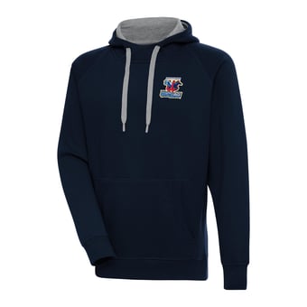 Men's Antigua  Navy Wichita Wind Surge Victory Pullover Hoodie