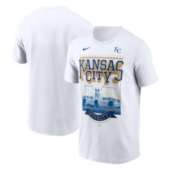 Men's Nike  White Kansas City Royals Local T-Shirt