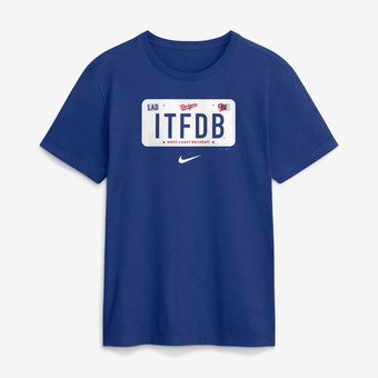 Men's Nike  Royal Los Angeles Dodgers Local T-Shirt