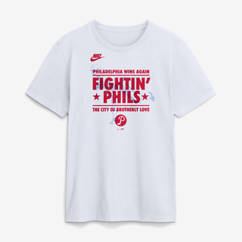 Men's Nike White Philadelphia Phillies Local T-Shirt