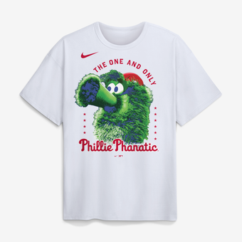 Men's Nike White Philadelphia Phillies Phillie Phanatic Local Max90 T-Shirt