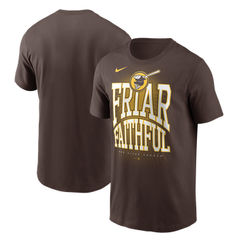 Men's Nike  Brown San Diego Padres Local T-Shirt