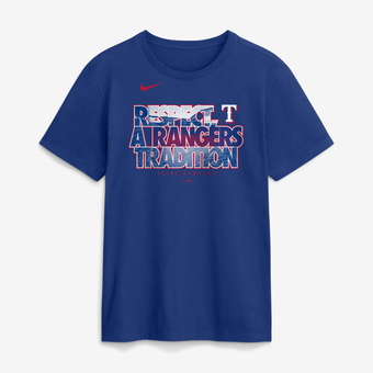 Men's Nike  Royal Texas Rangers Local T-Shirt