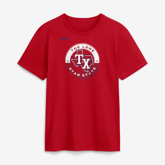 Men's Nike  Red Texas Rangers Local T-Shirt