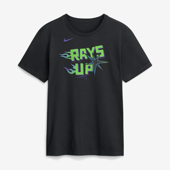 Men's Nike  Black Tampa Bay Rays Local T-Shirt