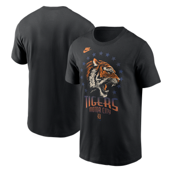 Men's Nike  Black Detroit Tigers Local T-Shirt